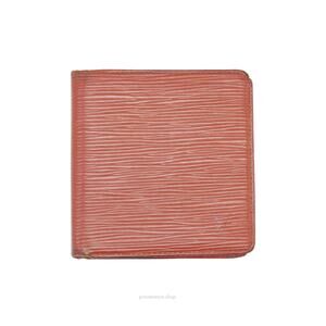 🔴 Louis Vuitton 6CC Bifold Wallet - Fawn Epi Leather